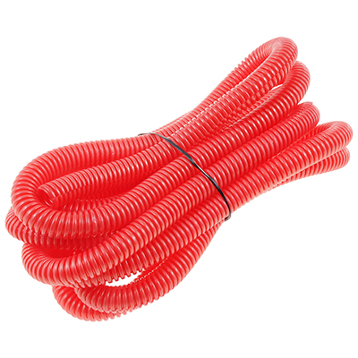 Dorman Wire Loom Conduit, 3/8 In, Red, 10 Ft