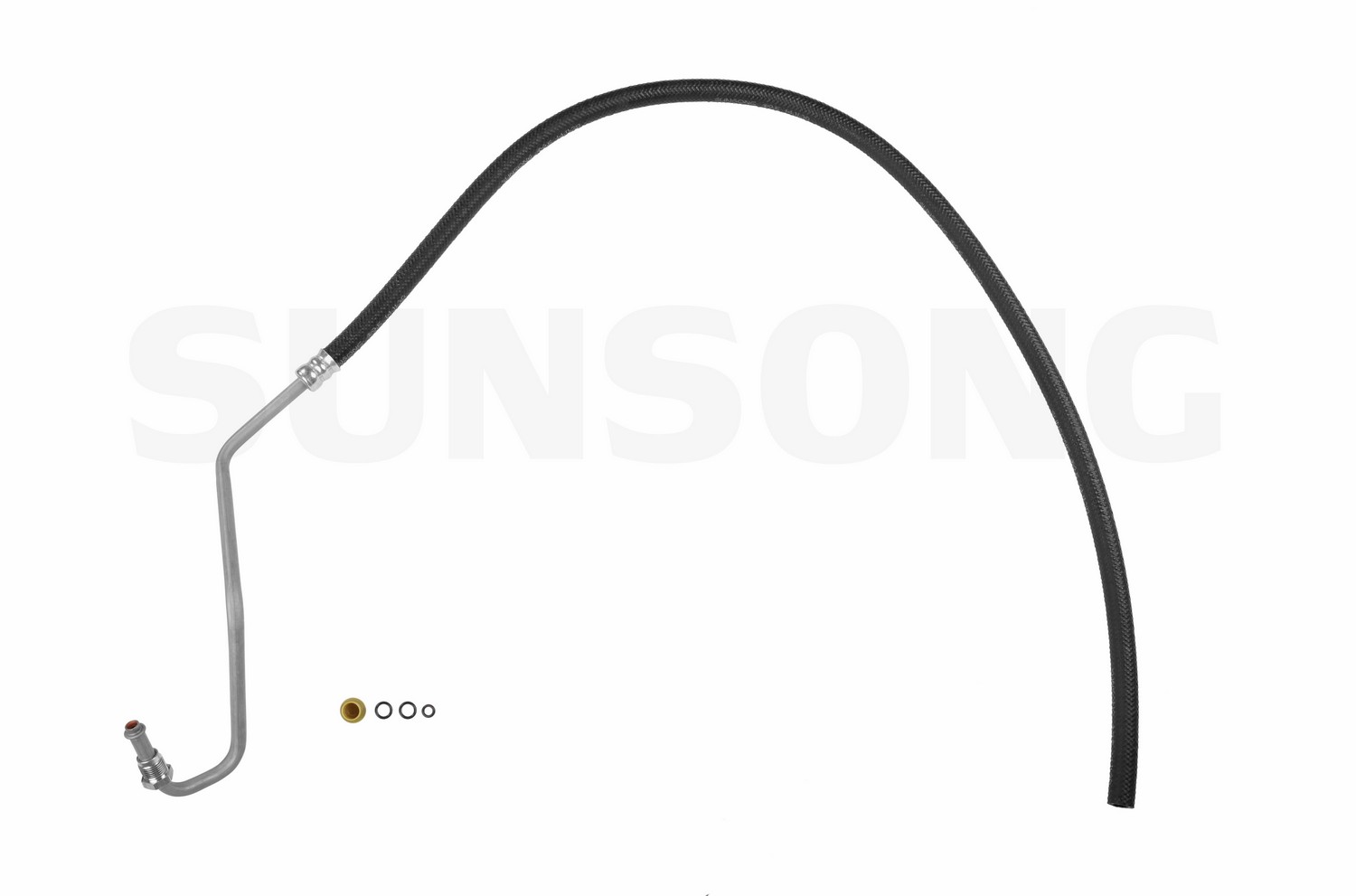 Power Steering Return Line Hose Assembly Sunsong 3401427