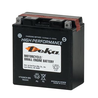 Vehicle Battery Deka YTX20CHBSFP