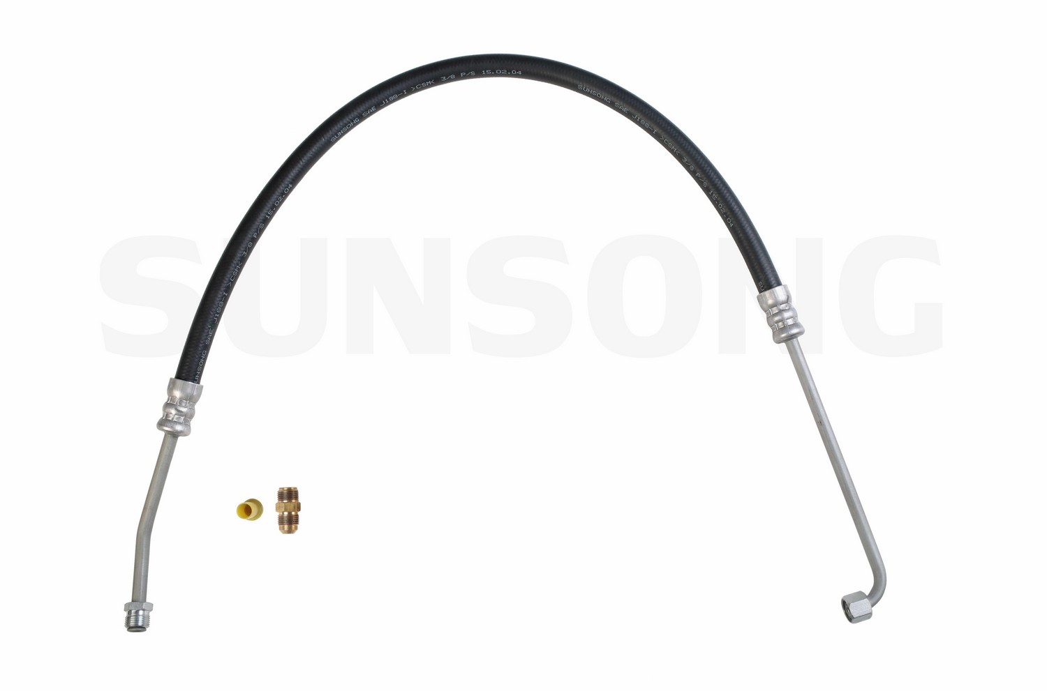 Power Steering Pressure Line Hose Assembly Sunsong 3402110