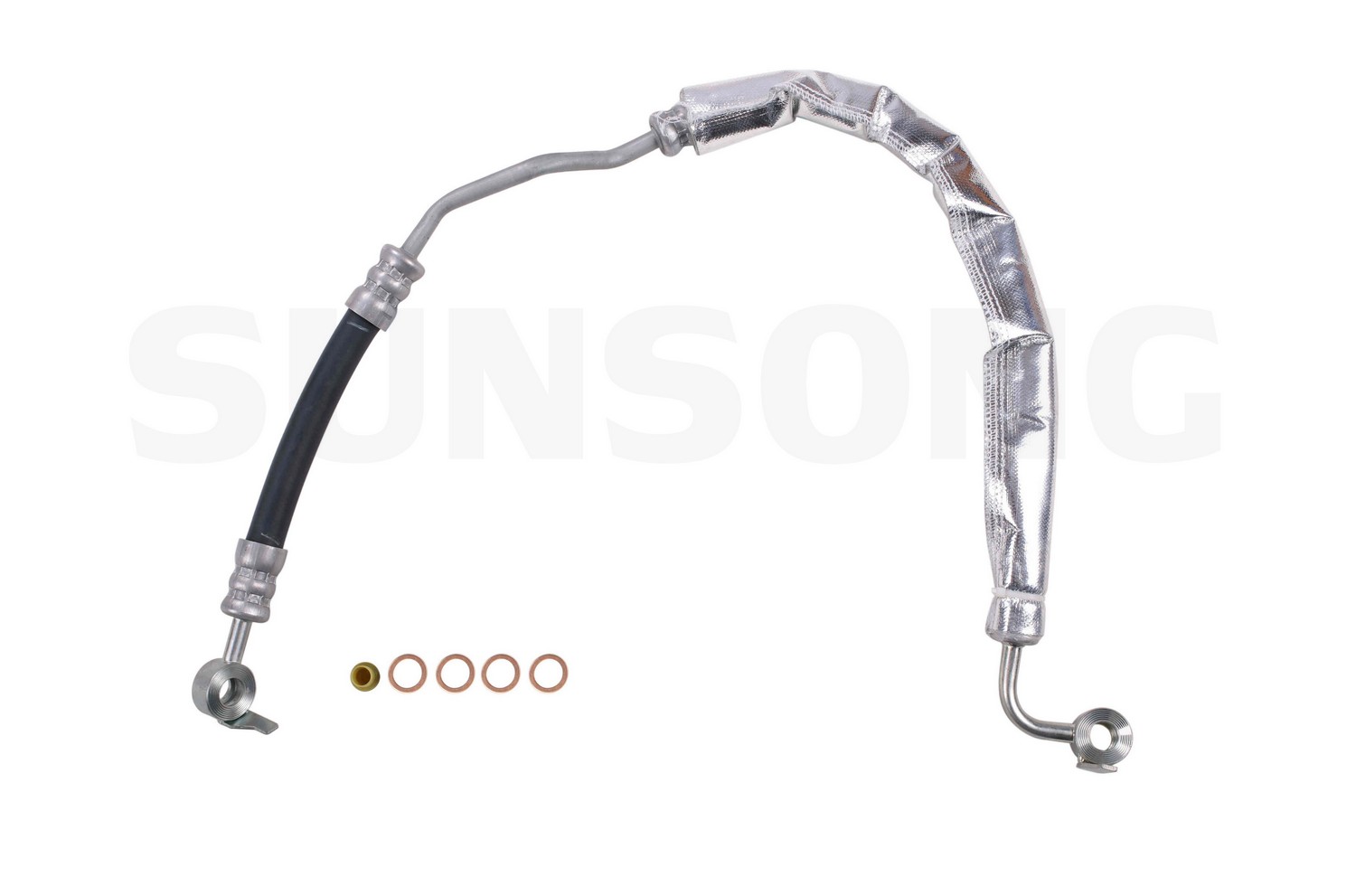 Power Steering Pressure Line Hose Assembly Sunsong 3402513