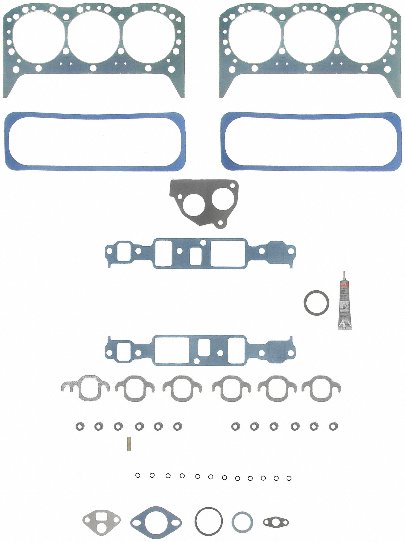 Engine Cylinder Head Gasket Set Fel-Pro HS 8699 PT-4