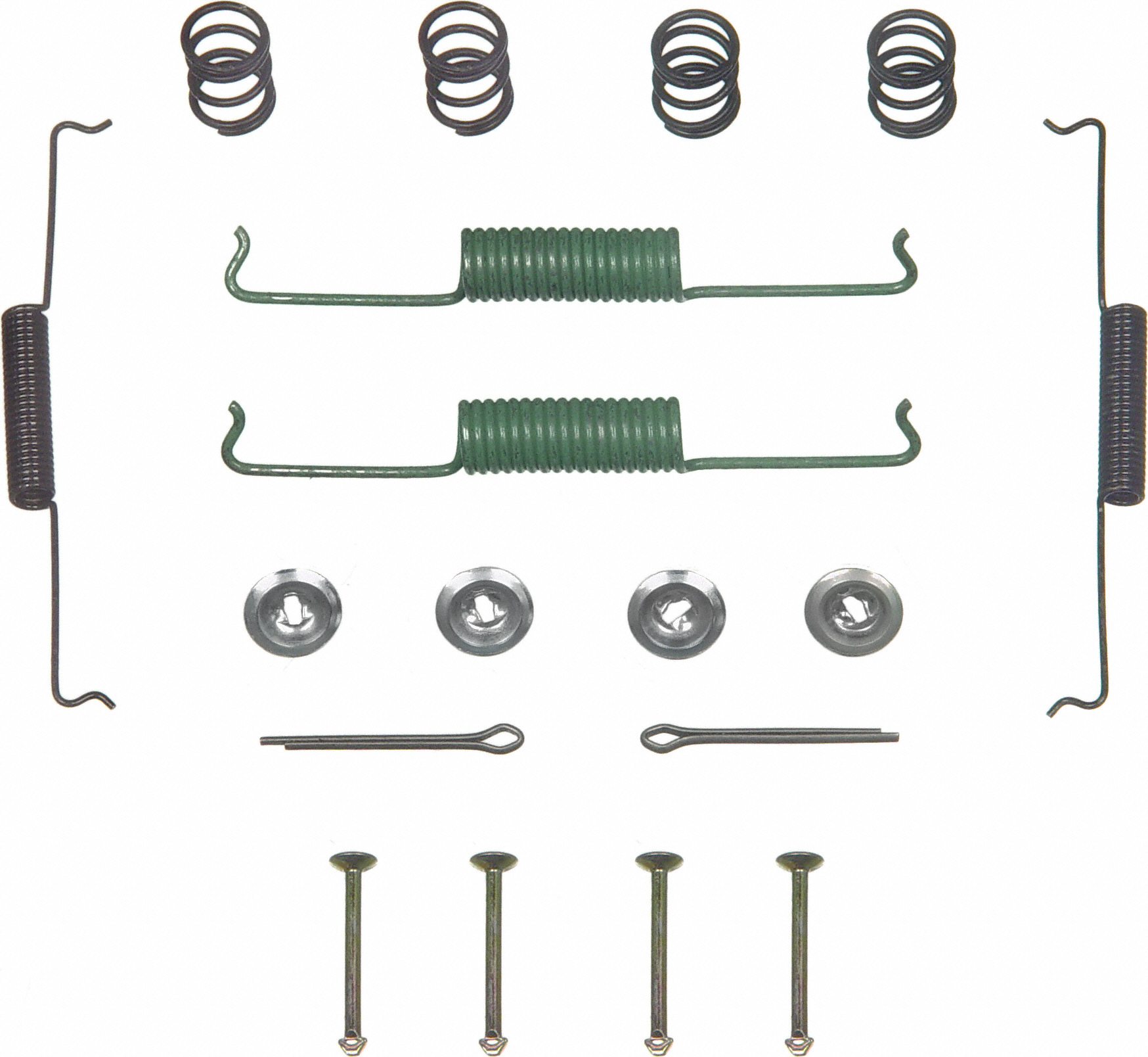 Drum Brake Hardware Kit Wagner Brake H17162