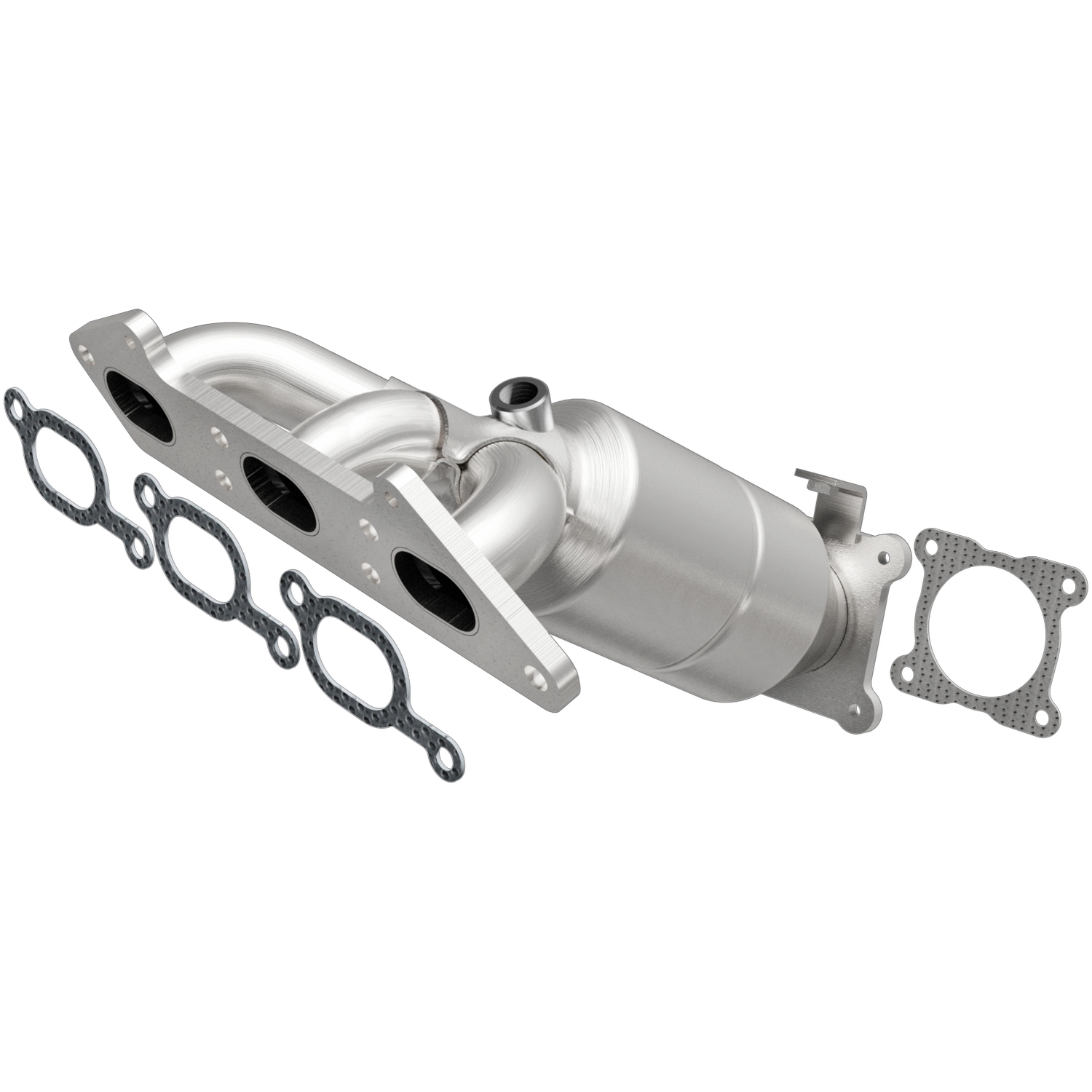 Catalytic Converter with Integrated Exhaust Manifold BRExhaust 096-1988