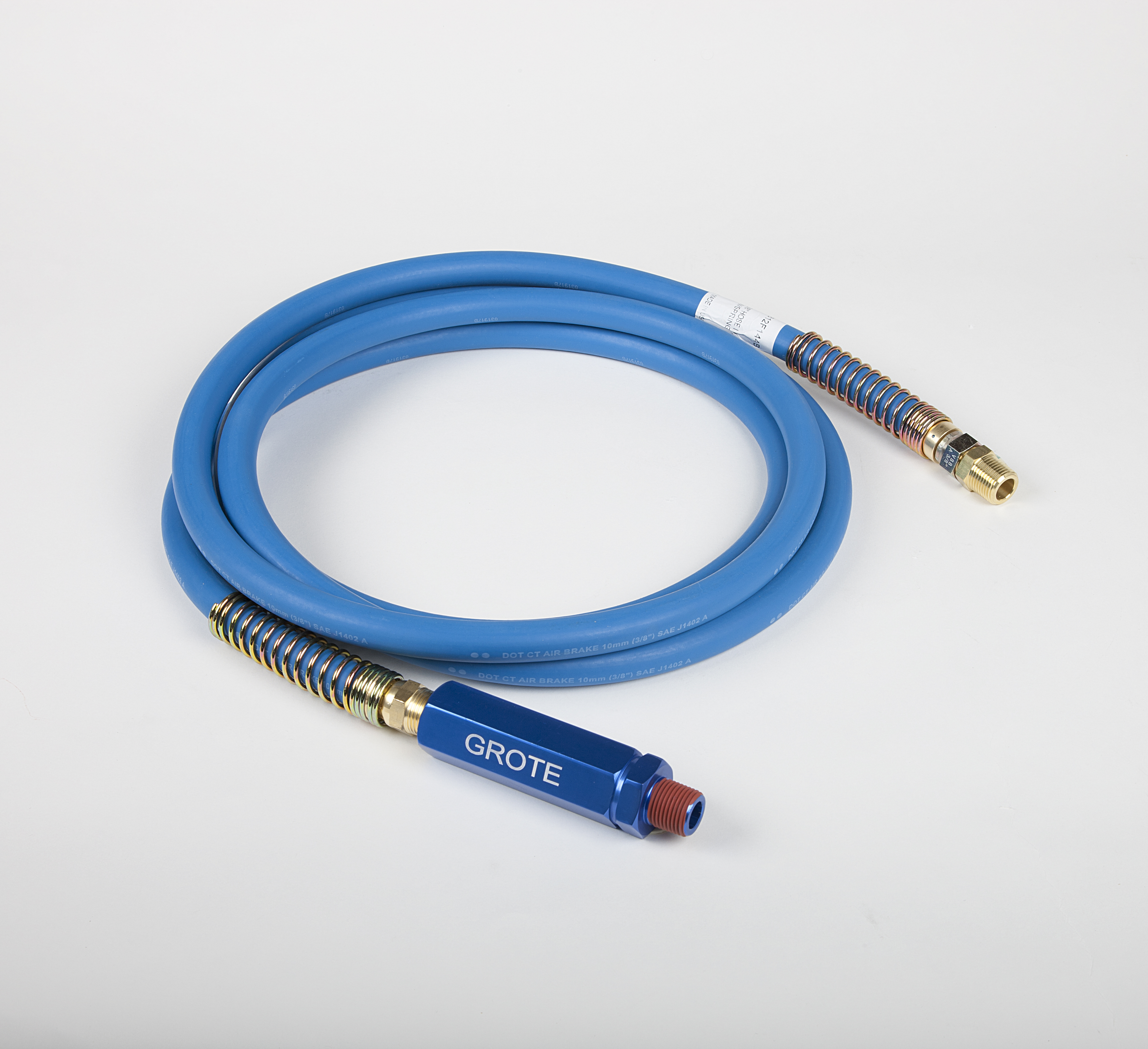 Trailer Air Brake Service Coupling Hose Grote 81-0115-BGB