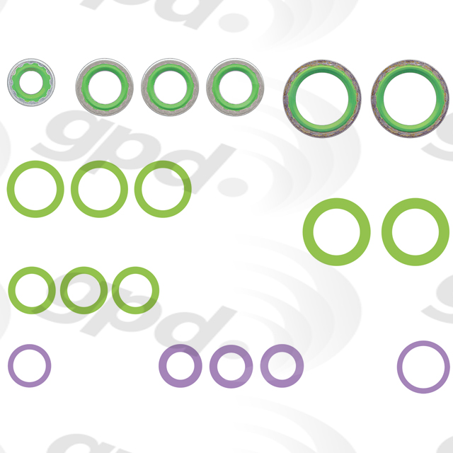 A/C System O-Ring and Gasket Kit Global Parts Distributors LLC 1321396