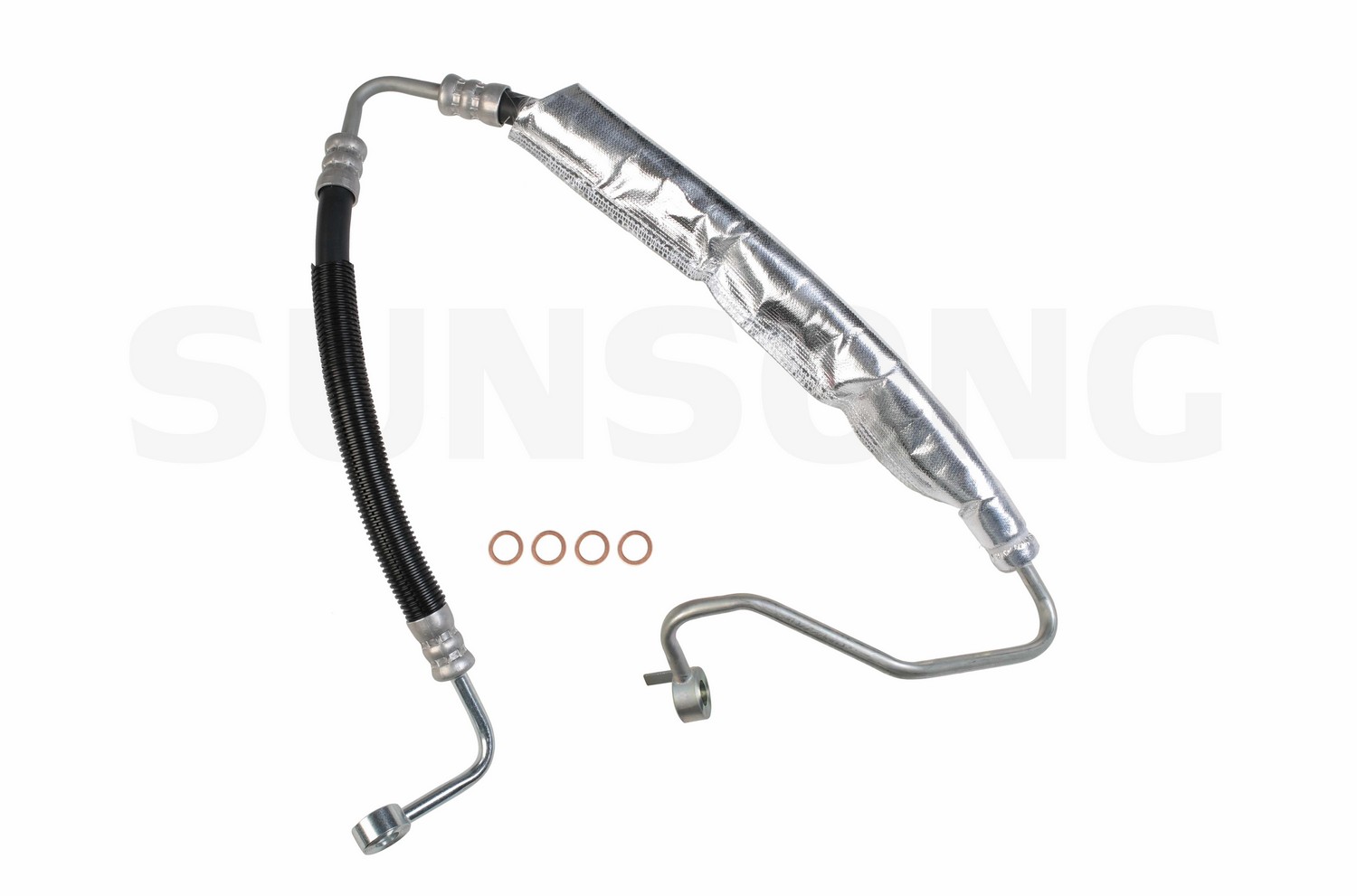 Power Steering Pressure Line Hose Assembly Sunsong 3402488