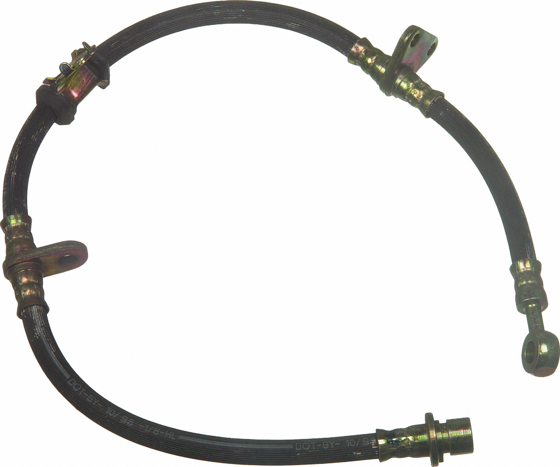 Brake Hydraulic Hose Wagner Brake BH128698