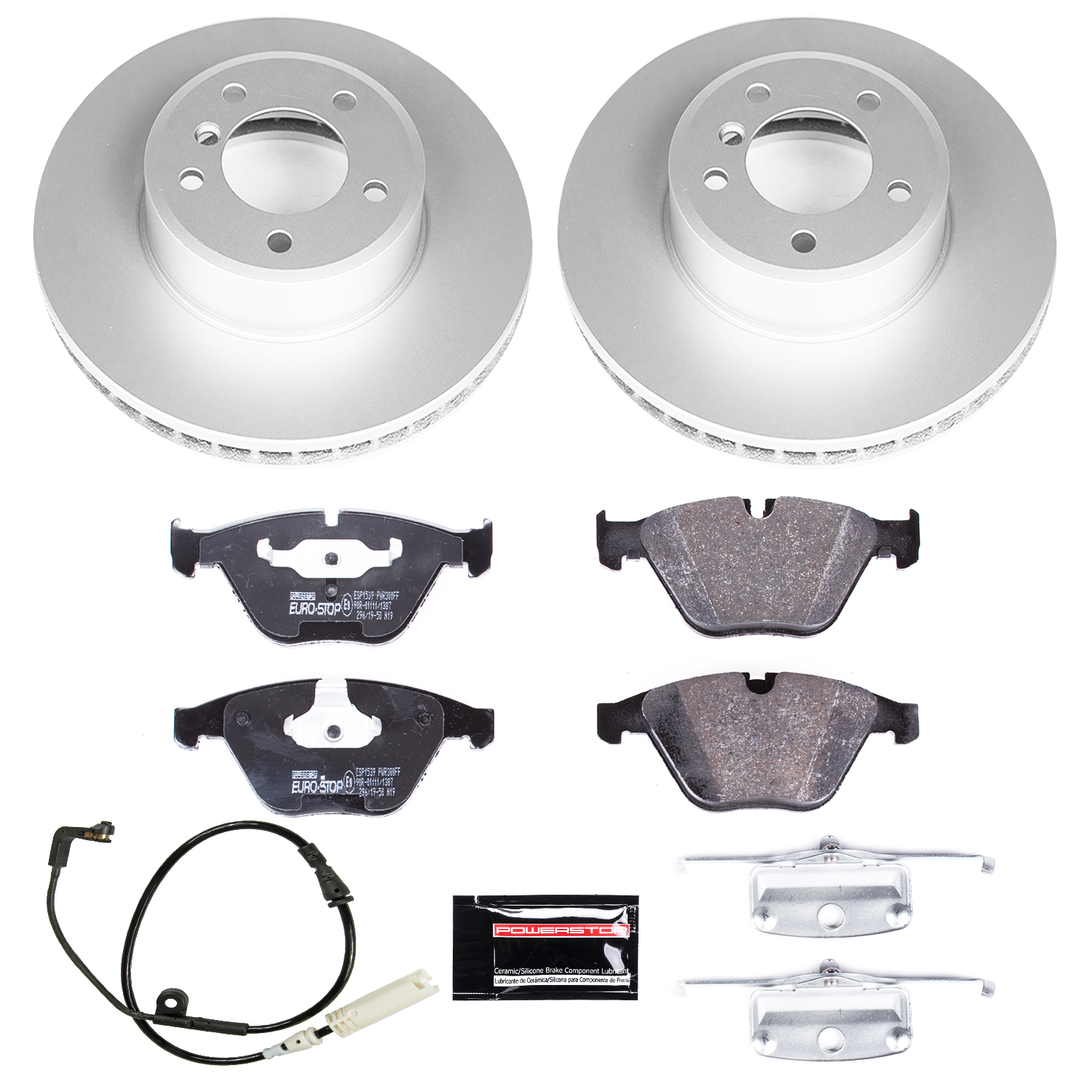 Disc Brake Kit Euro-Stop by PowerStop ESK2110