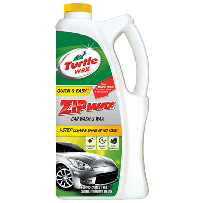 Turtle Wax Zip Wax Wash, 64 oz.