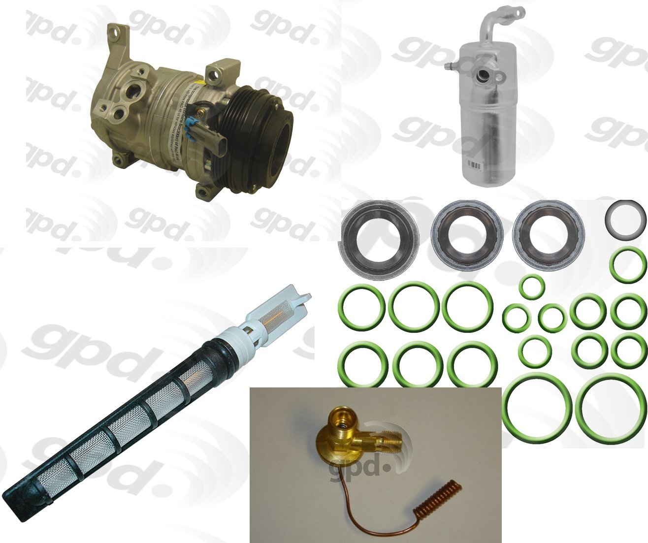 A/C Compressor Kit Global Parts Distributors LLC 9611817