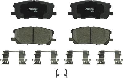 Disc Brake Pad Set Perfect Stop PC1005