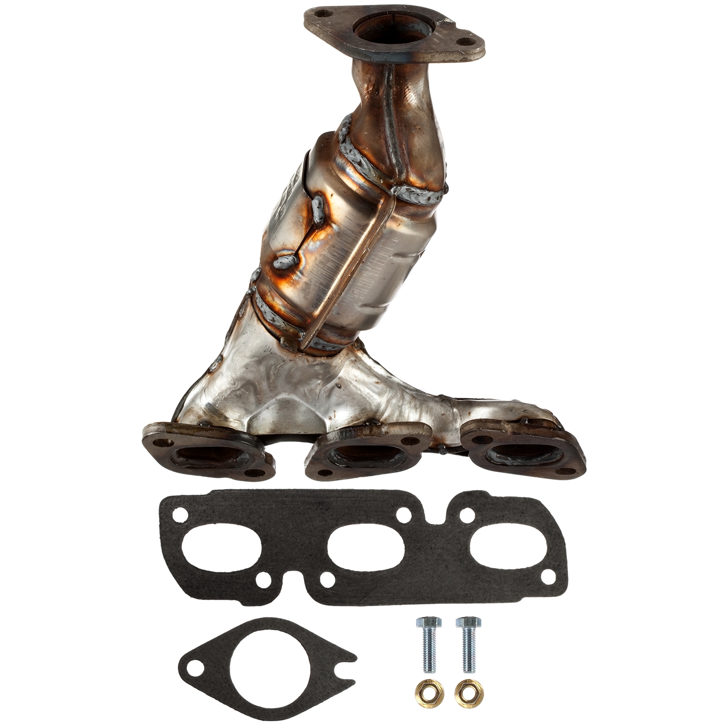 Catalytic Converter with Integrated Exhaust Manifold ATP 101380