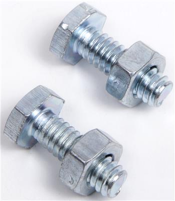 Deka Battery Hold Down Bolt with Nut, 1/4-20 x 3 In.