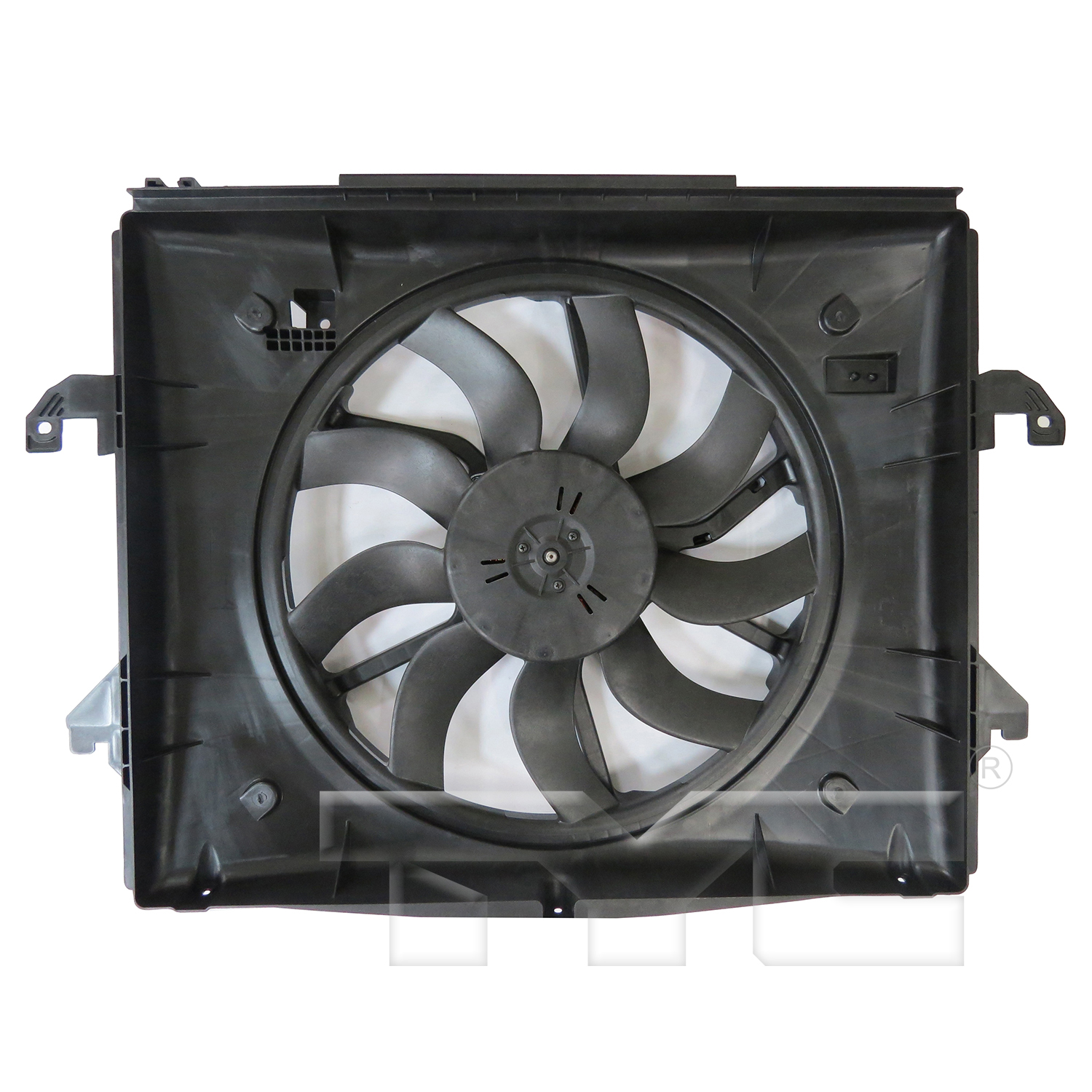 Dual Radiator and Condenser Fan Assembly TYC 624830