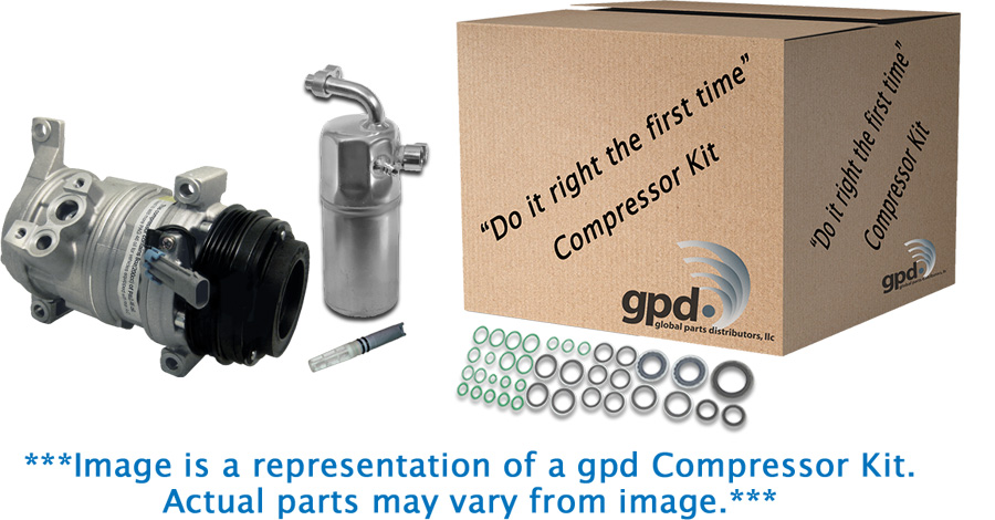 A/C Compressor Global Parts Distributors LLC 9742336