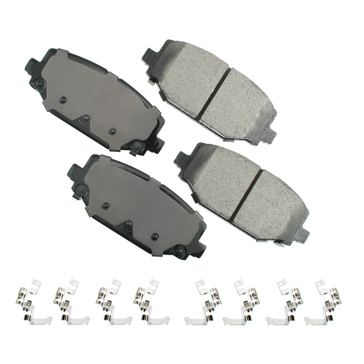 Disc Brake Pad Set Akebono ProACT ACT1596