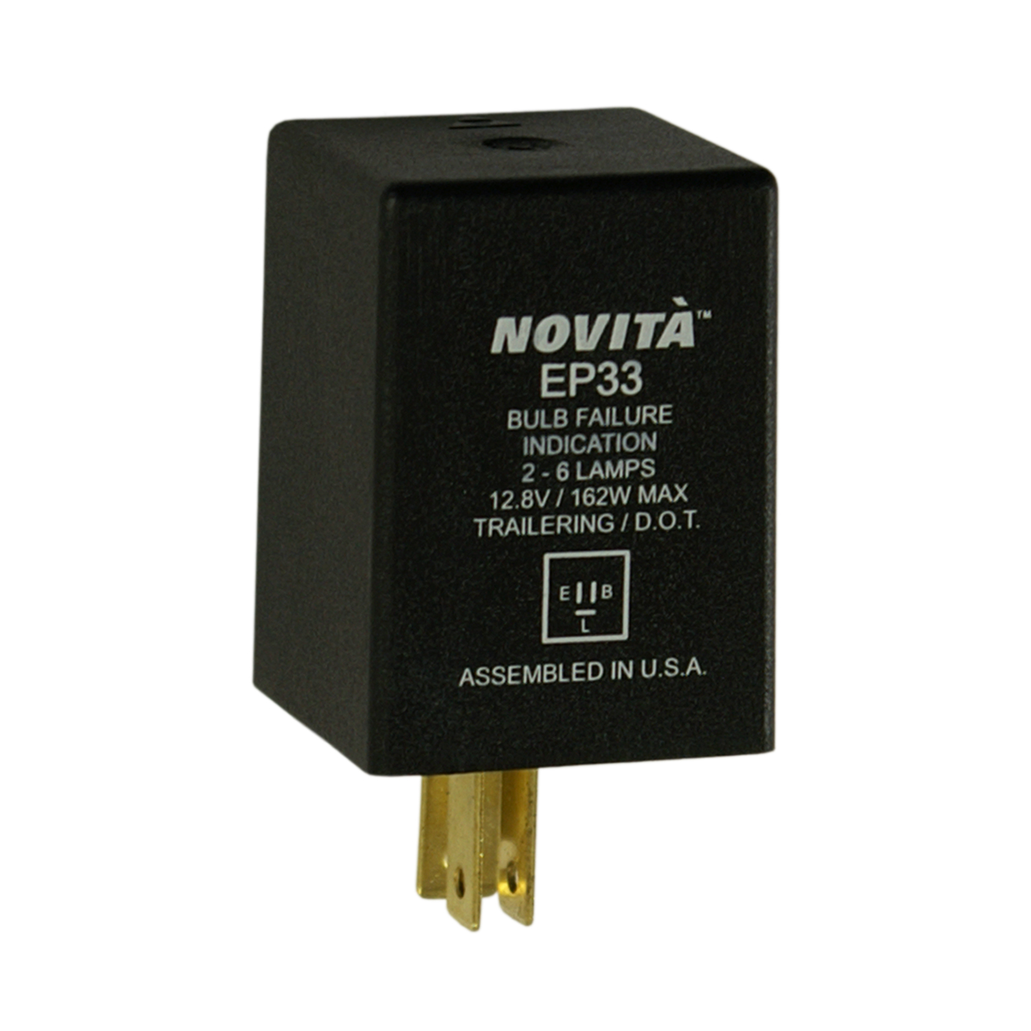 Hazard Warning and Turn Signal Flasher Novita EP33