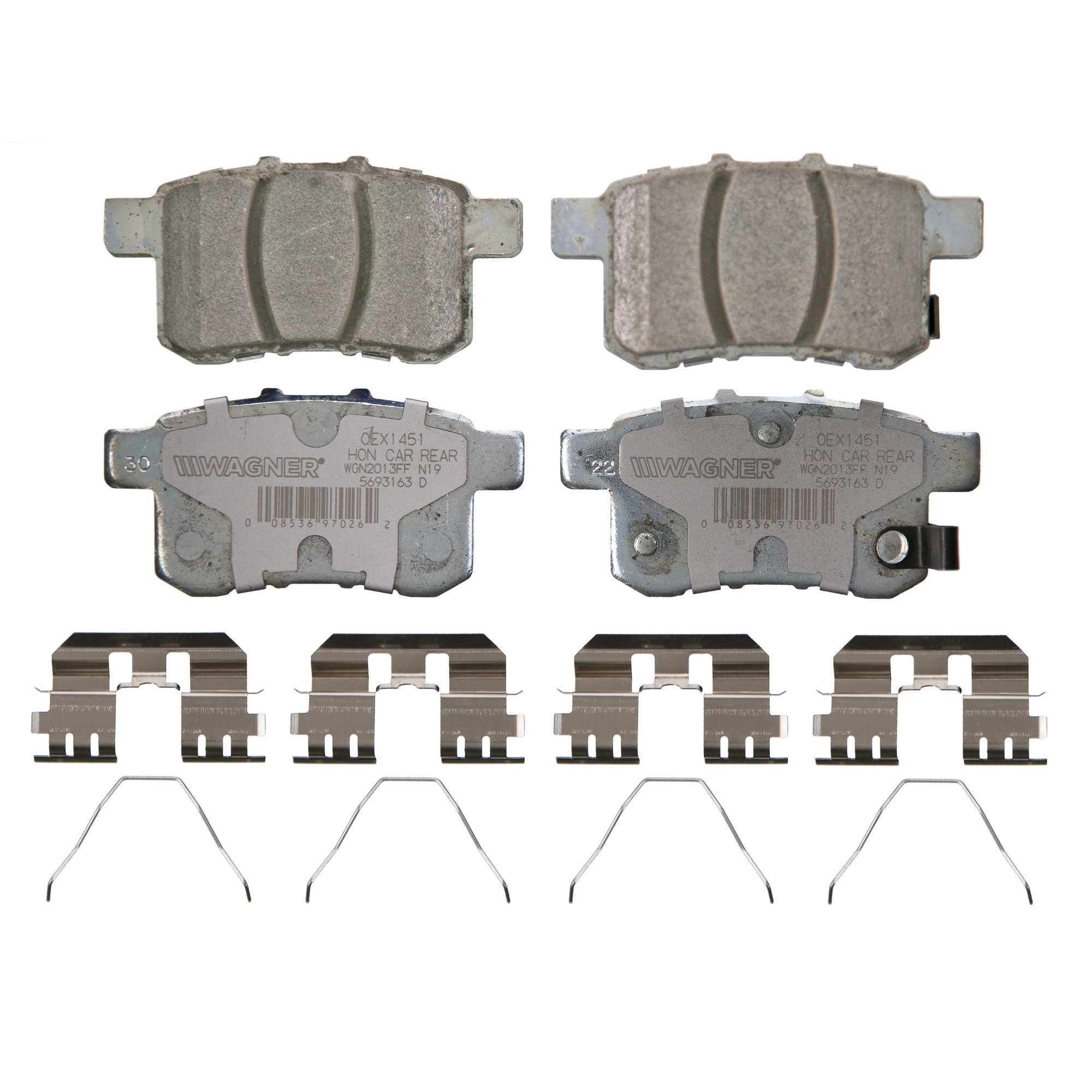 Disc Brake Pad Set Wagner Brake OEX1451