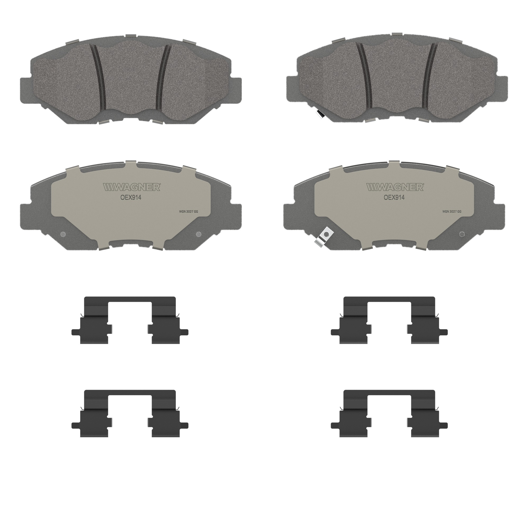 Disc Brake Pad Set Wagner Brake OEX914