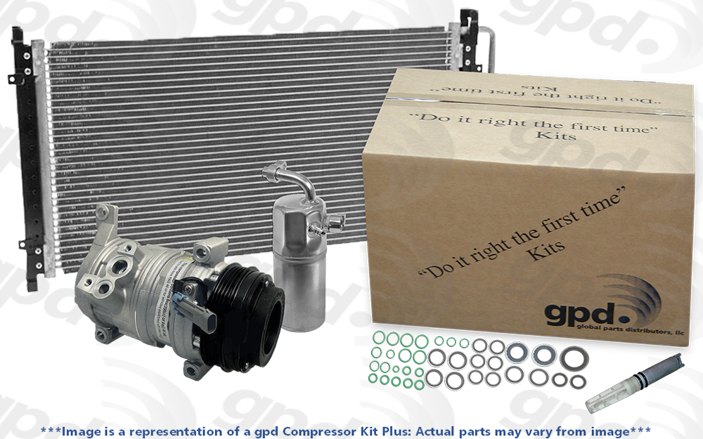 A/C Compressor and Condenser Kit Global Parts Distributors LLC 9633510A