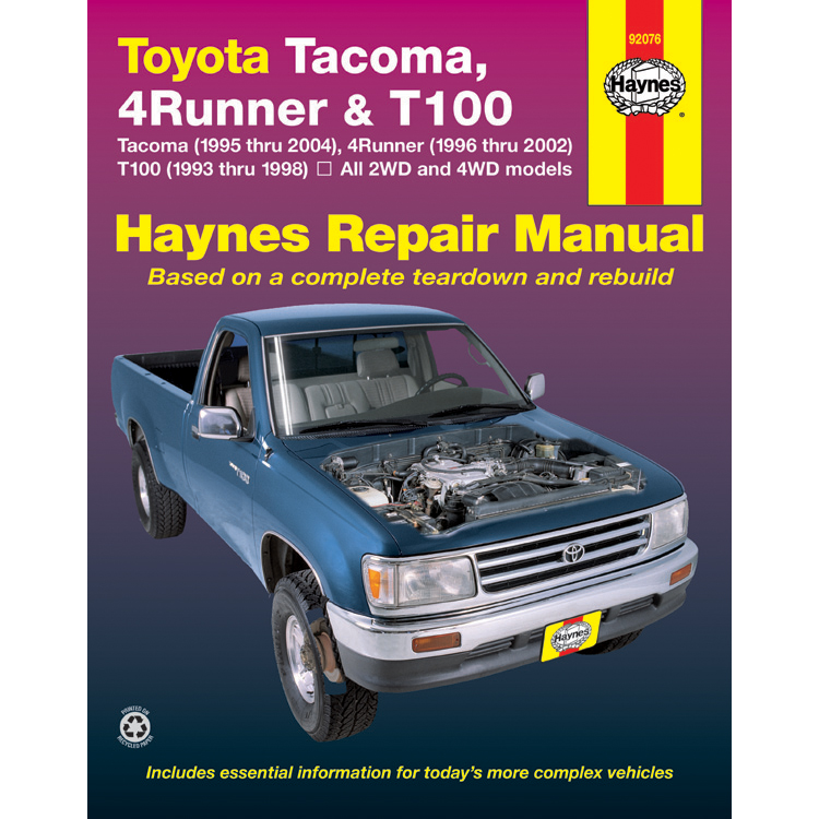 Technical Specification Book Haynes 92076