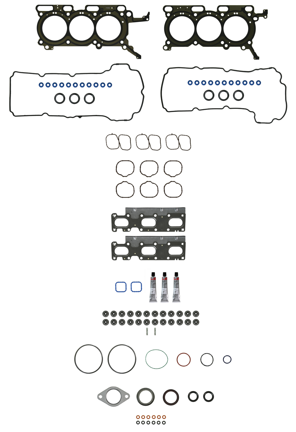 Engine Cylinder Head Gasket Set FEL-PRO HS 26543 PT-2