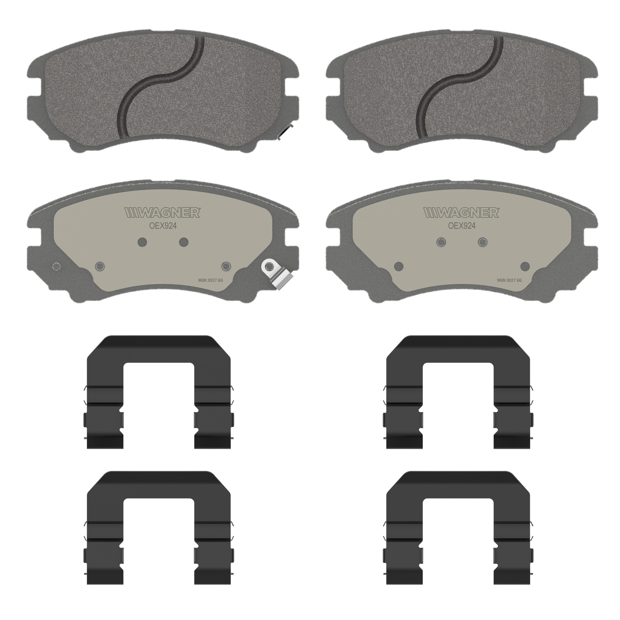 Disc Brake Pad Set Wagner Brake OEX924