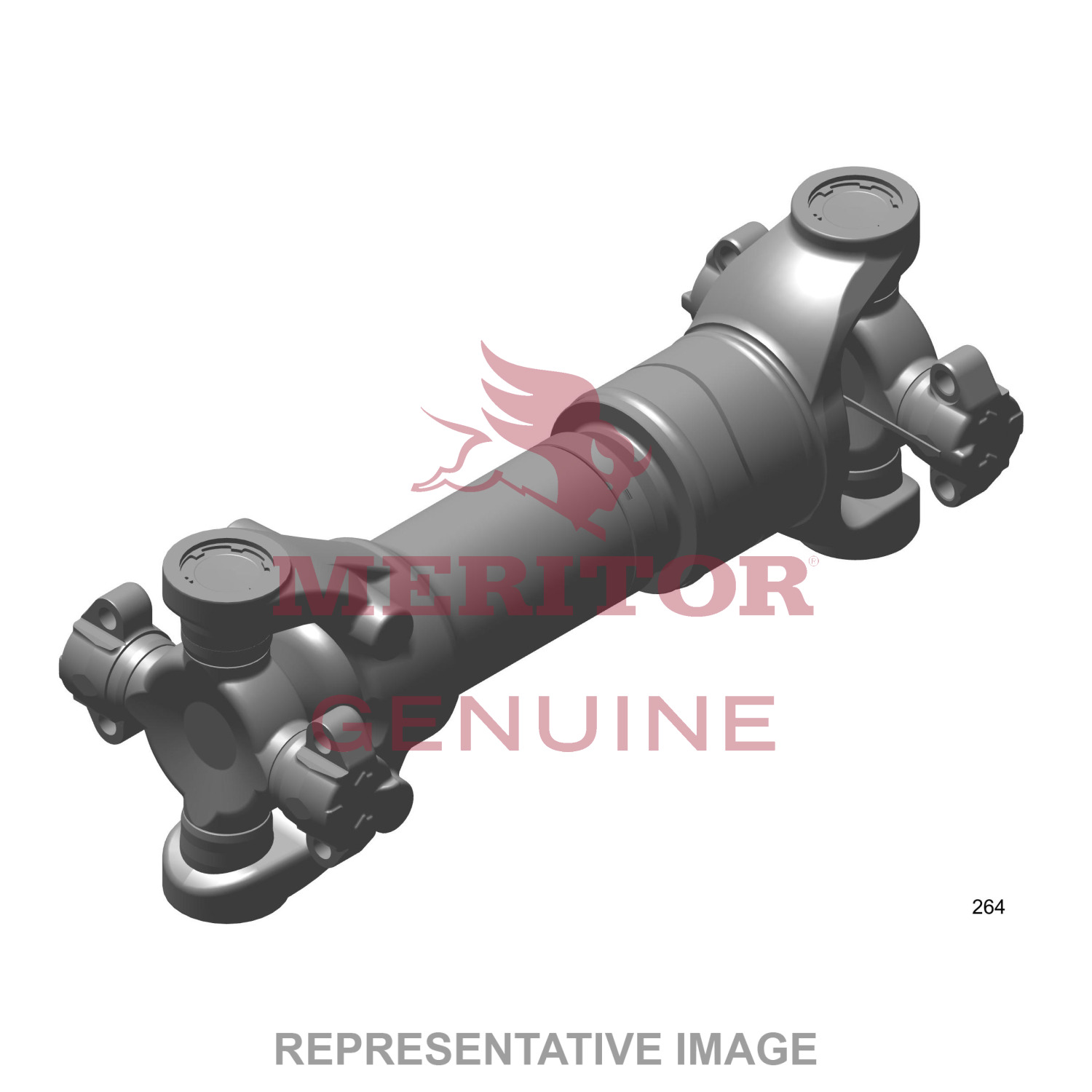 Drive Shaft Assembly Meritor 17XTC039B407
