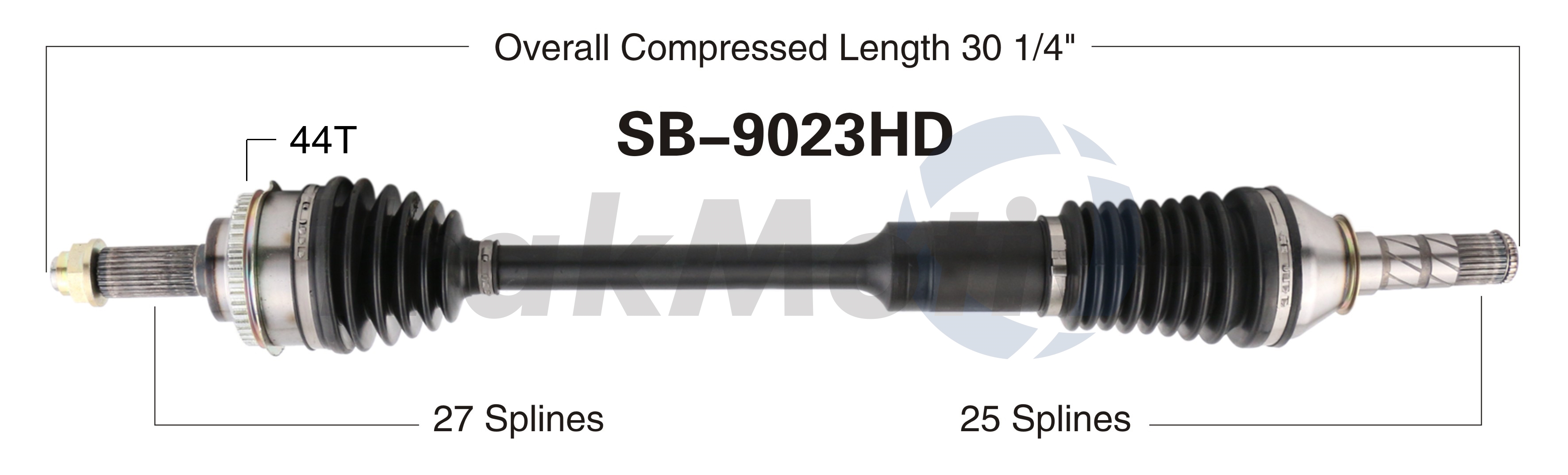 CV Axle Shaft TrakMotive SB-9023HD