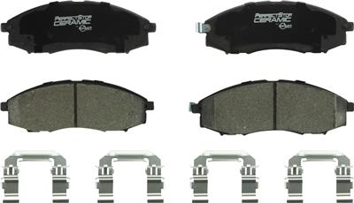 Disc Brake Pad Set Perfect Stop PC830