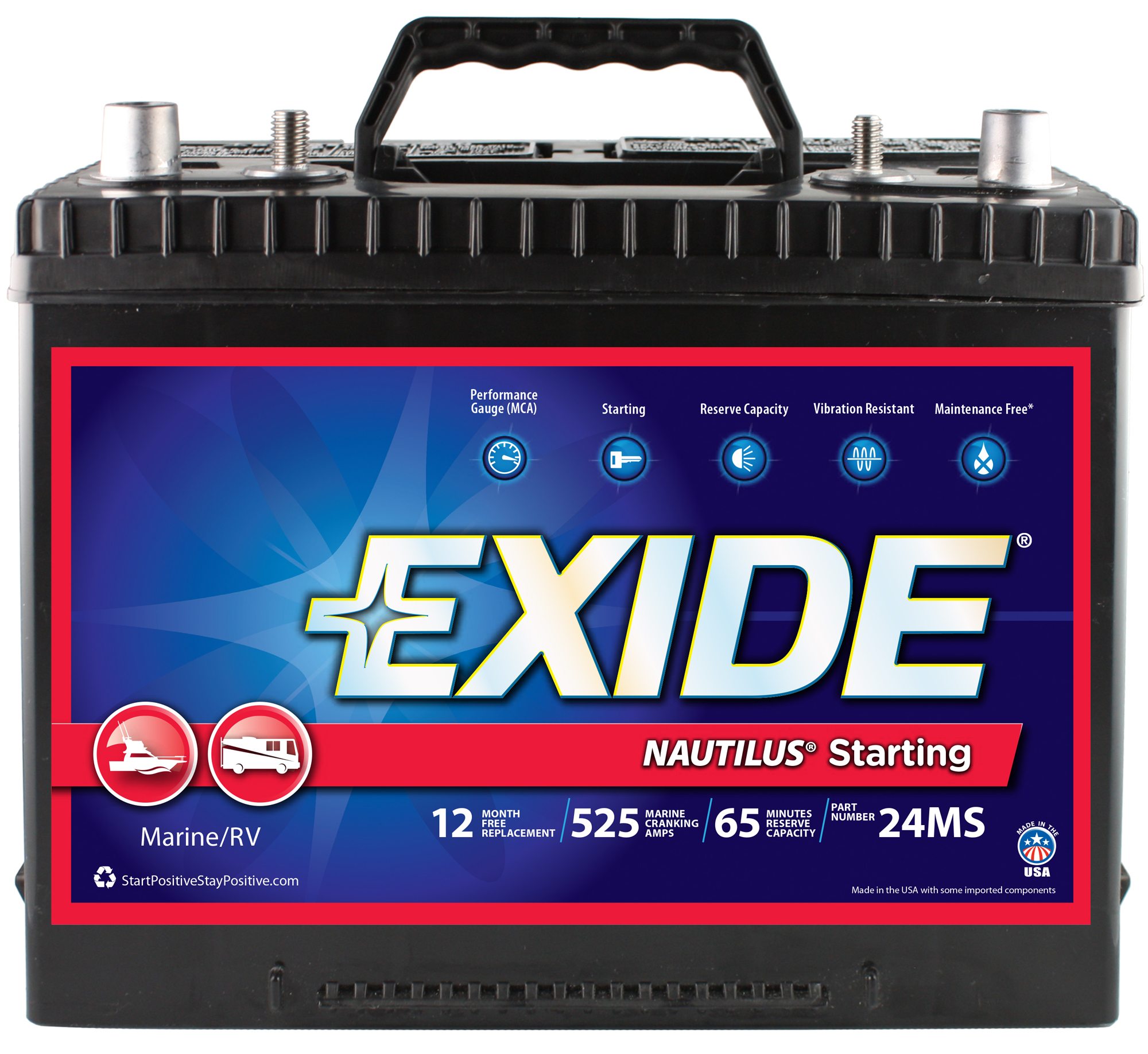 Vehicle Battery Exide 24MS
