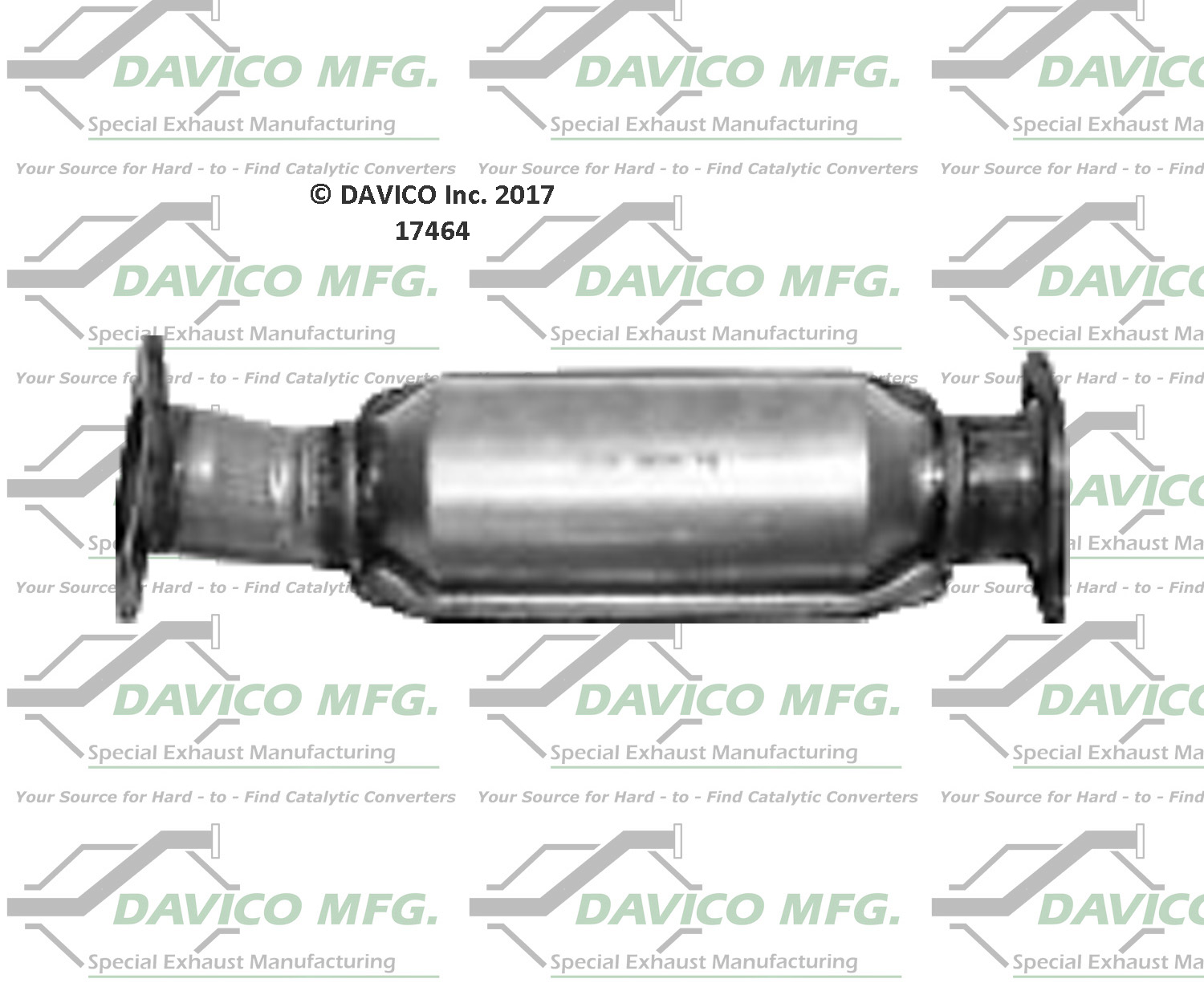 Catalytic Converter Davico Mfg 17464