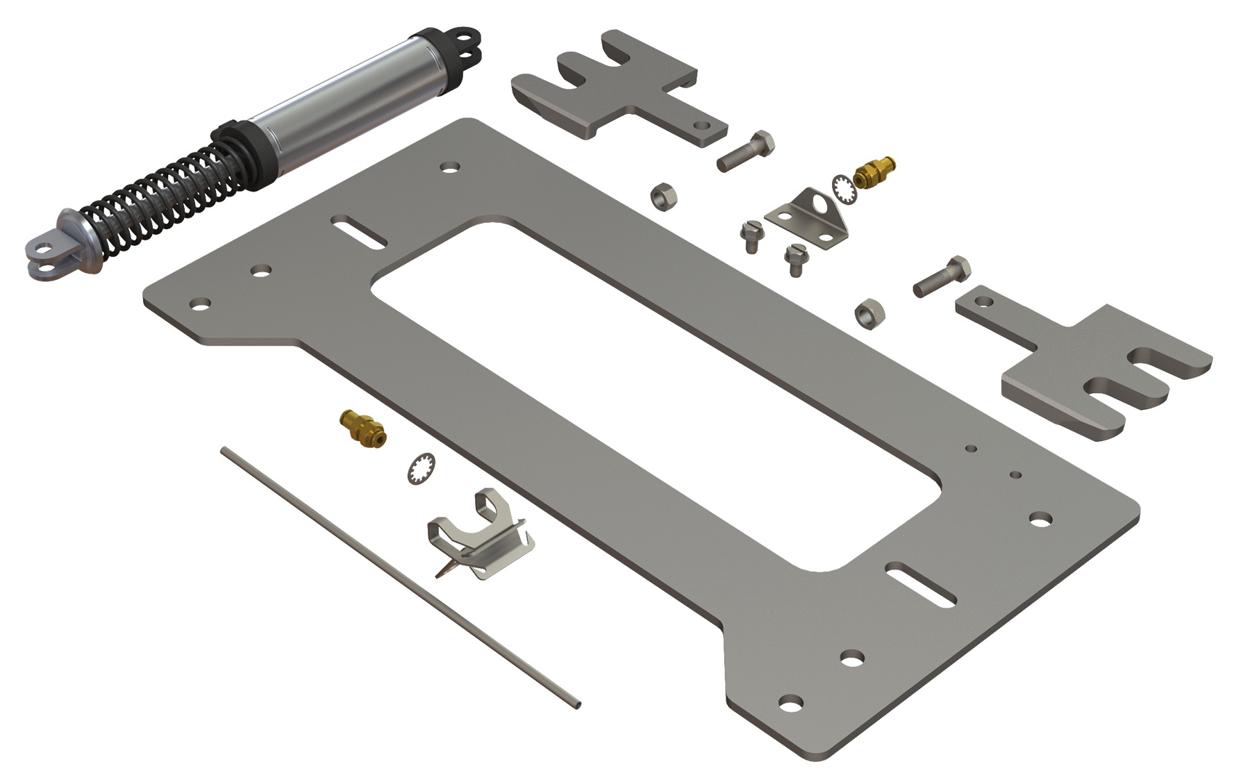 Fifth Wheel Trailer Hitch Slider Repair Kit Holland RK-10606-1