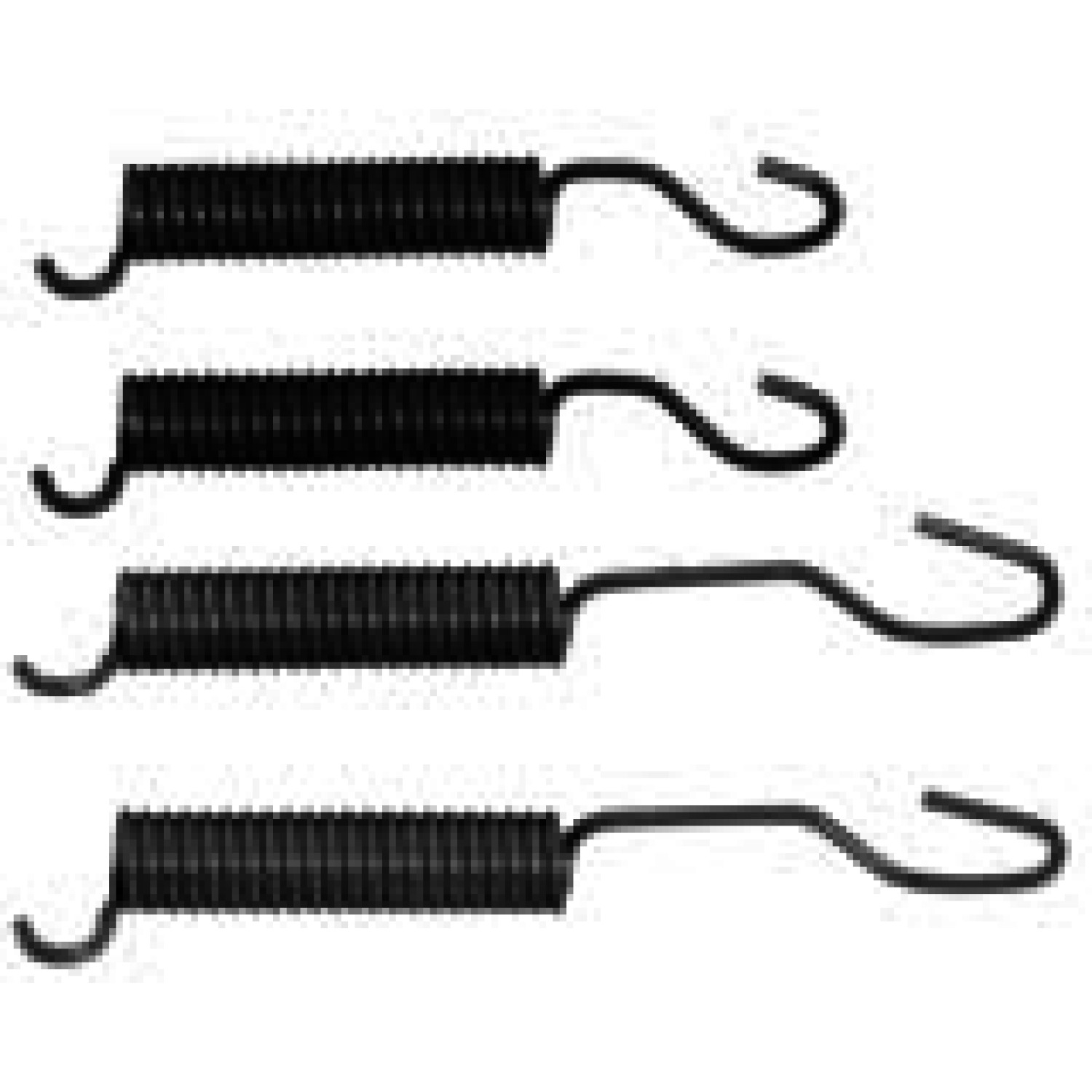 Disc Brake Caliper Hardware Kit Euclid E-4201