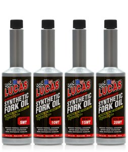 Lucas Oil Products | Synthetic fork oil extra heavy 20 wt. 20779