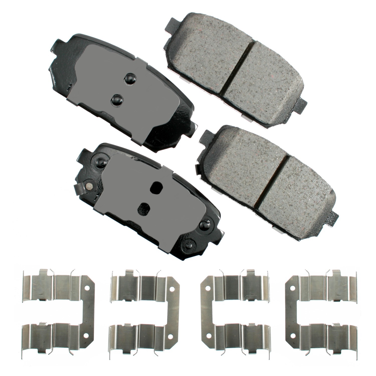 Disc Brake Pad Set Akebono ProACT ACT1296