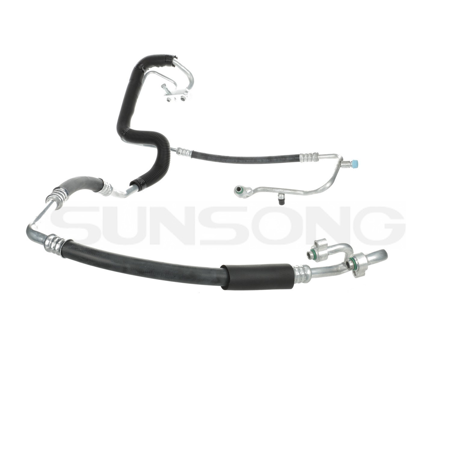 A/C Refrigerant Discharge / Suction Hose Assembly Sunsong 5203835