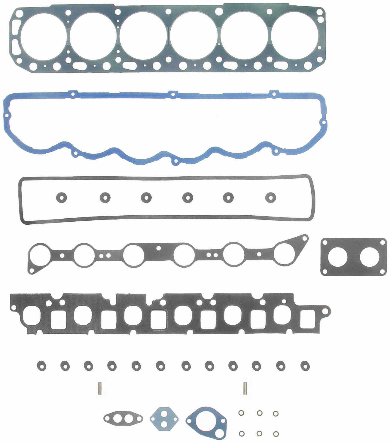 Engine Cylinder Head Gasket Set FEL-PRO HS 8168 PT-6