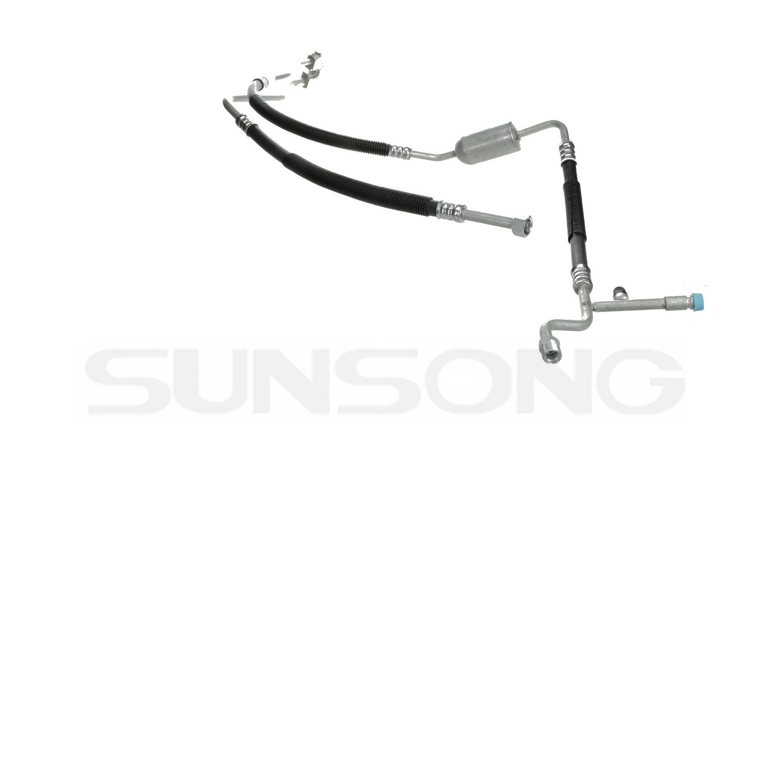 A/C Refrigerant Discharge / Suction Hose Assembly Sunsong 5203082