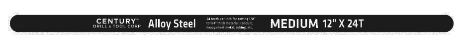 Hacksaw Blade Century Drill & Tool 04324