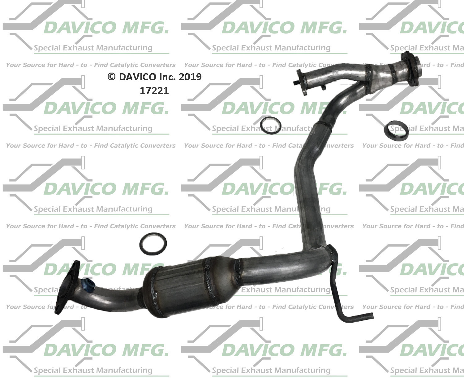 Catalytic Converter Davico Mfg 17221