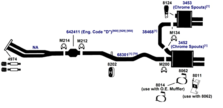 Exhaust Pipe Connector AP Exhaust 8991