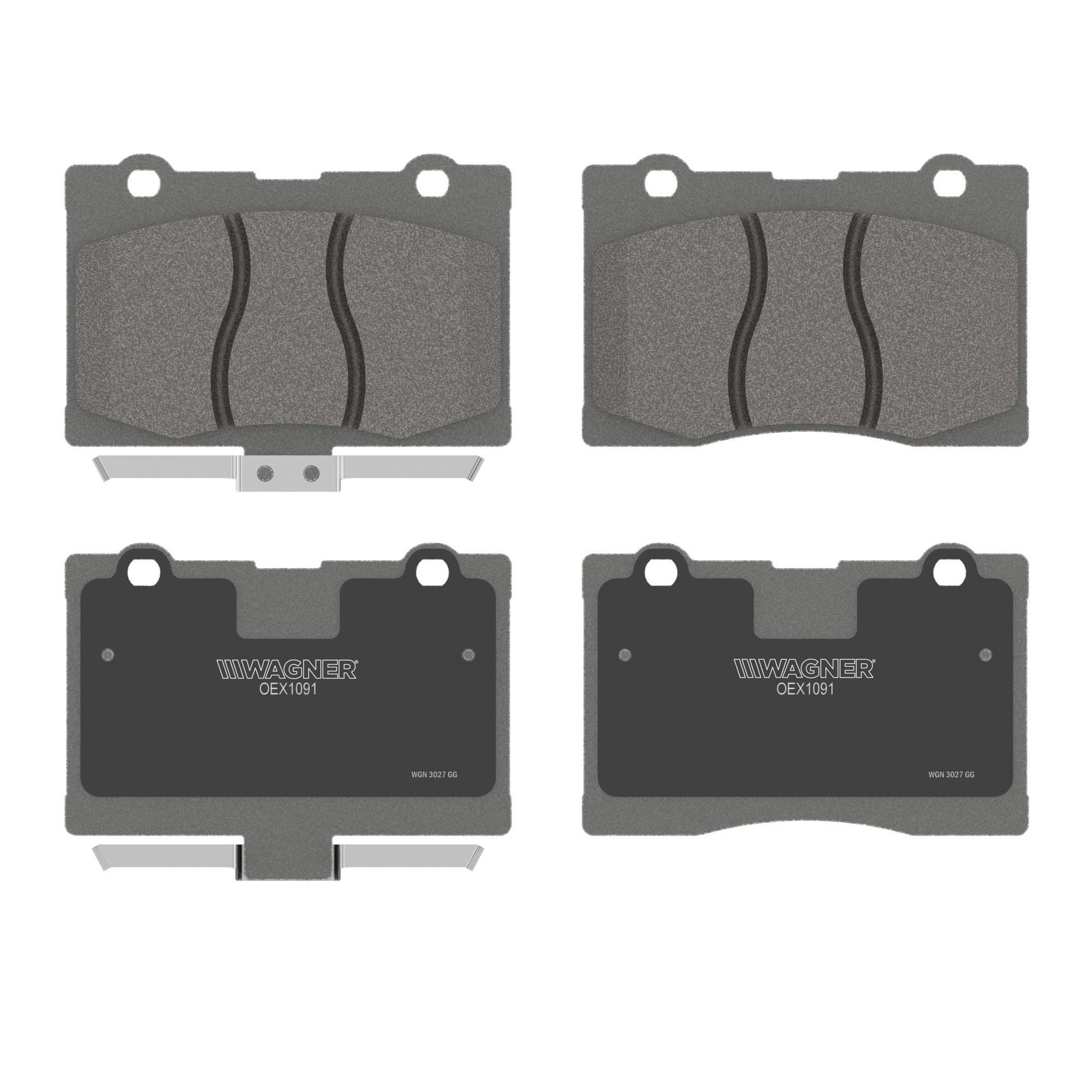 Disc Brake Pad Set Wagner Brake OEX1091