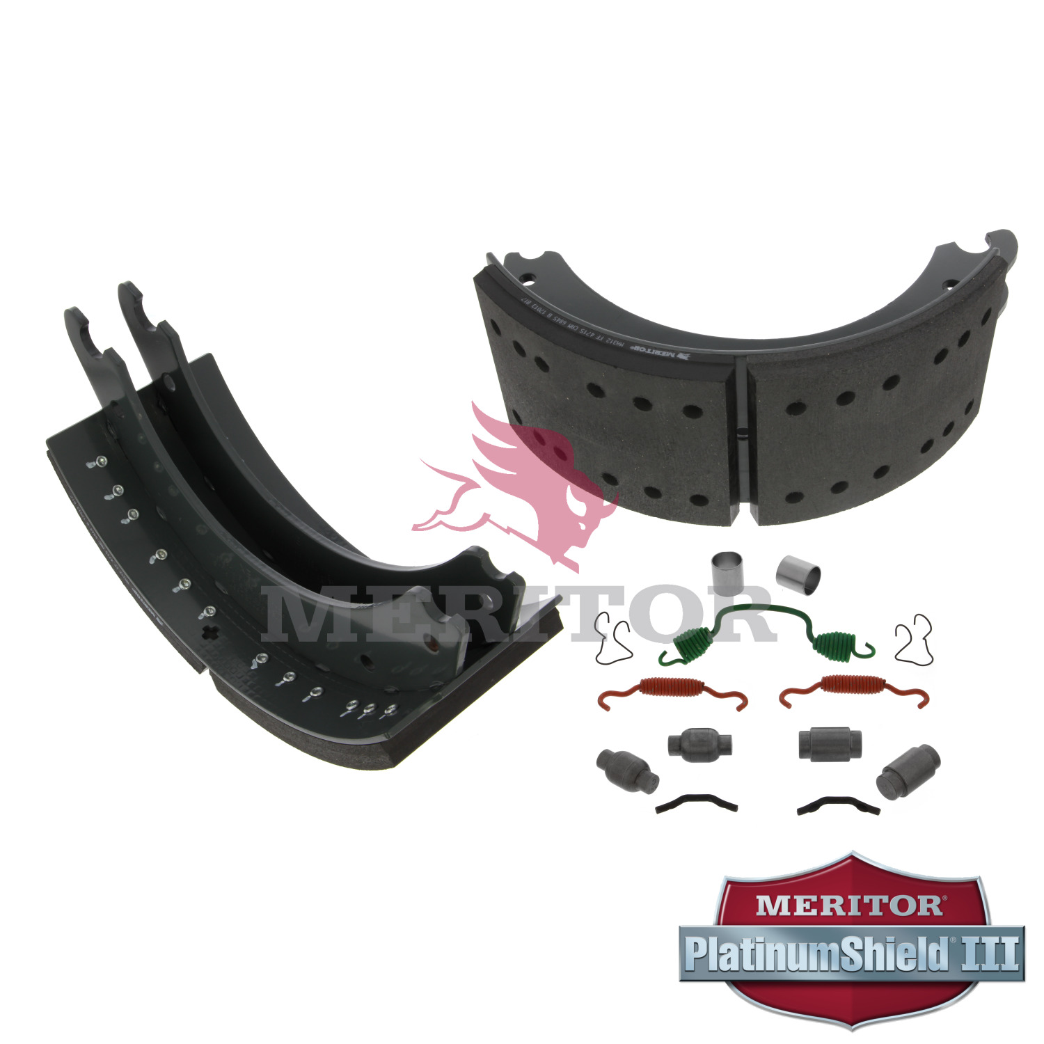 Drum Brake Shoe Kit Meritor XK3124715QP