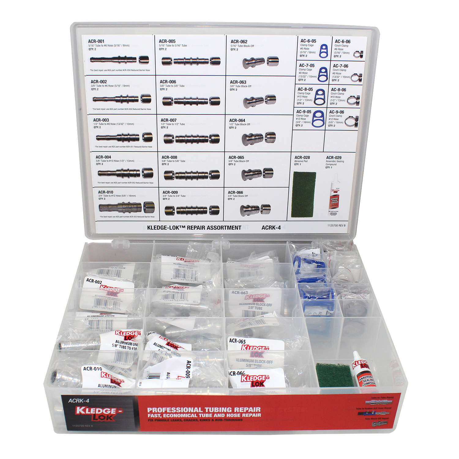 A/C System Repair Kit AGS ACRK-4