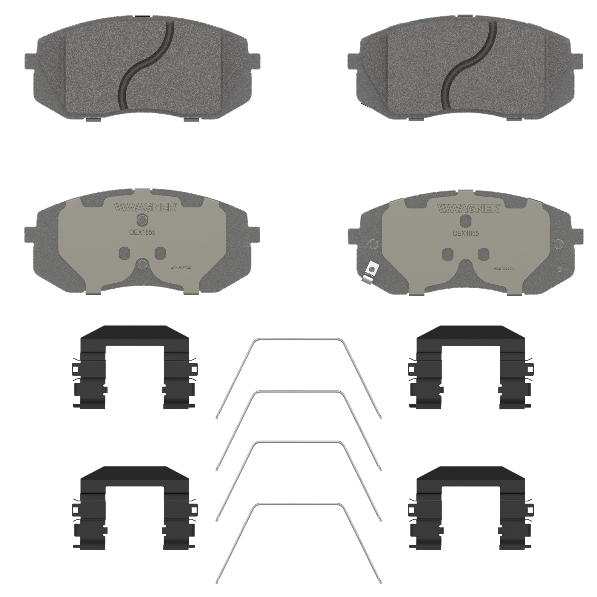 Disc Brake Pad Set Wagner Brake OEX1855
