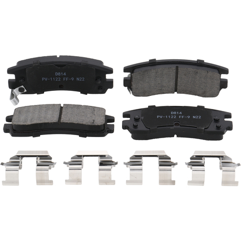 Disc Brake Pad Set Ultra Stop ULT814H
