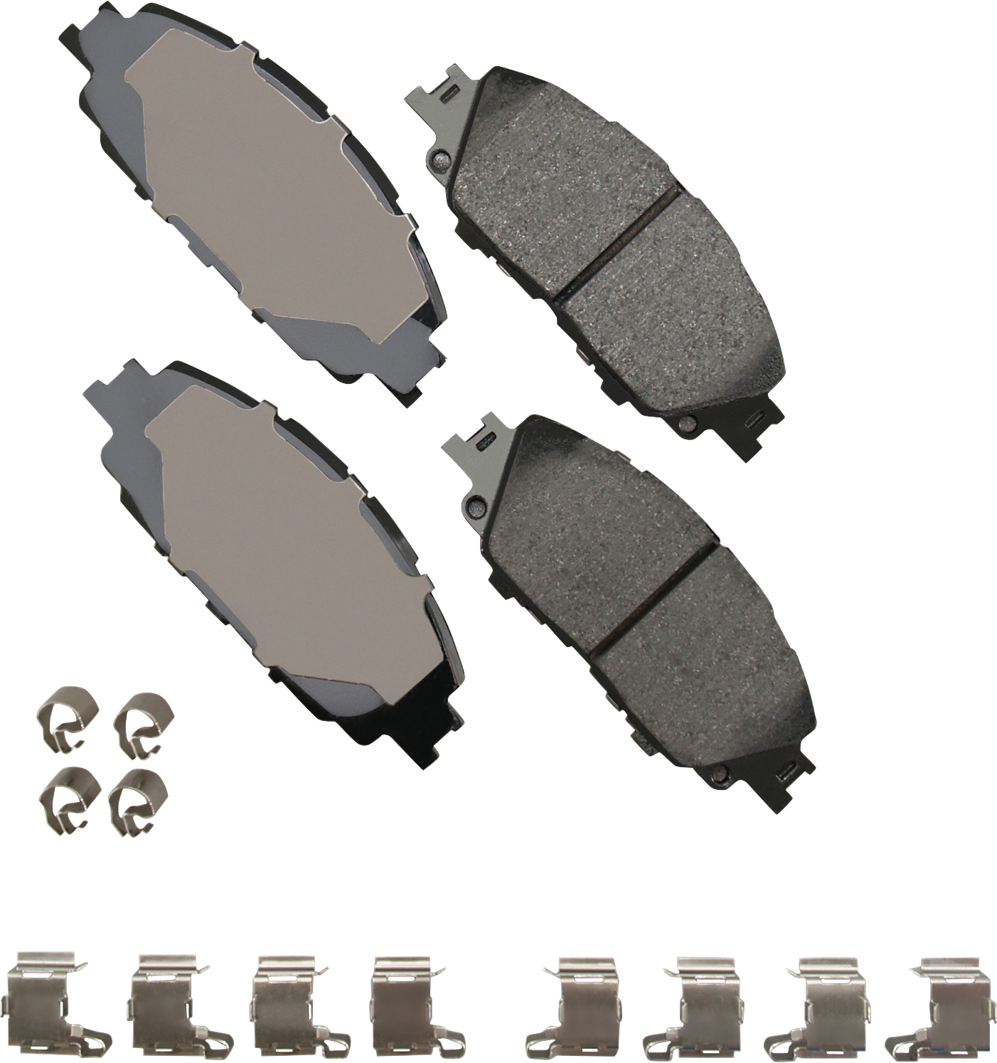 Disc Brake Pad Set Akebono ProACT ACT2176