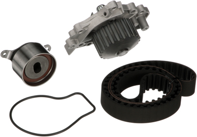 Engine Timing Belt Kit with Water Pump Gates TCKWP227